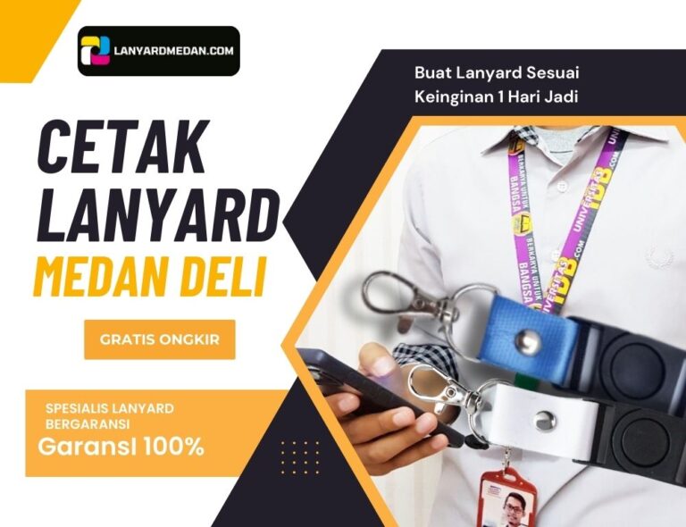 Jasa Cetak Lanyard Medan deli gratis ongkir
