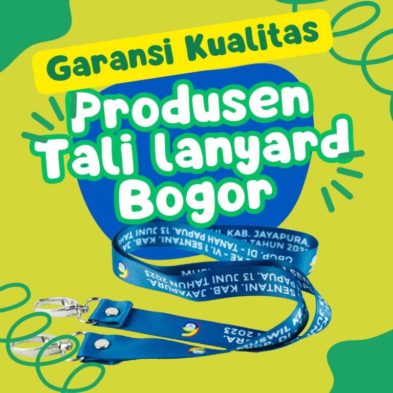 Produsen Tali Lanyard Bogor Kualitas Terbaik? Ya di Sini!